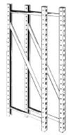 Wide Span Regular Duty Frame Upright