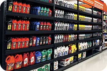 Automotive Oil Rack