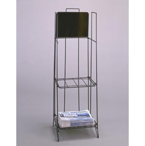 QUARTER FOLD NEWSPAPER RACK
